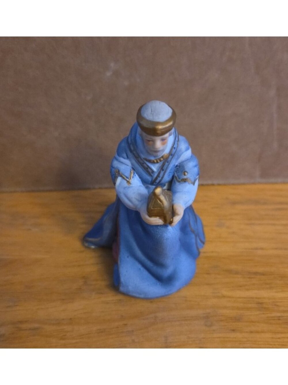 Vintage Avon 1989 O Holy Night Nativity Set  Porcelain Wise Man Melchior